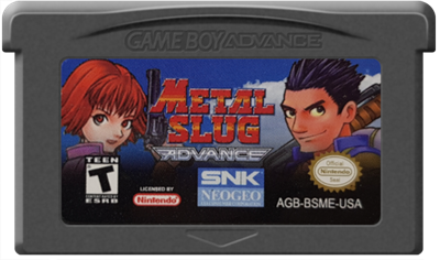 Metal Slug Advance - GAMEBOY ADVANCE GAME