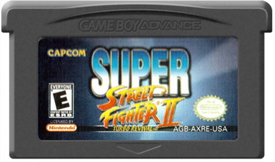 Super Street Fighter II Turbo Revival - GAMEBOY ADVANCE GAME